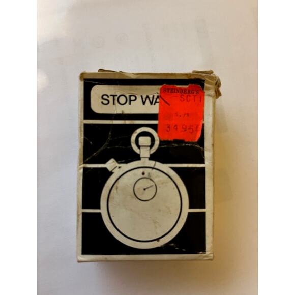 Vtg Edge-Mark 7 Jewel Mechanical Stopwatch 1/10 Sec Timer w/ Original Box - Picture 5 of 6